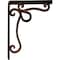 Ekena Millwork Orleans Wrought Iron Bracket, (Single center brace), Antiqued Copper 1 1/2"W x 7 1/2"D x 10"H BKTM01X07X10SOLACO - alternate 8